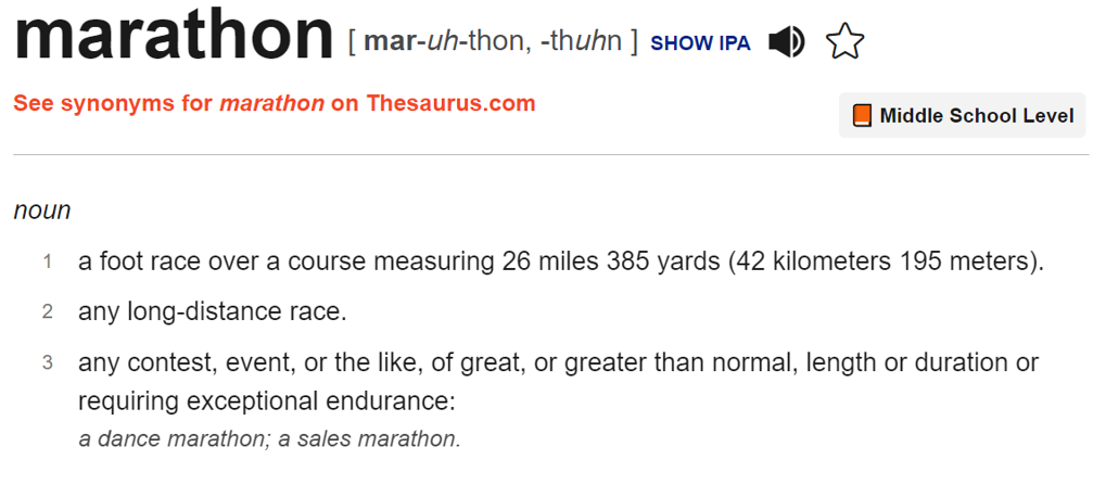 Read more about the article Why is it called a marathon?